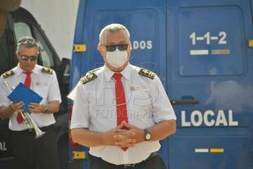 Homenaje de la Banda Municipal de Música a la Policía Local y Policía Nacional  (Foto Francisco Javier Santana)